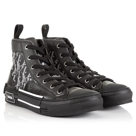 dior black high tops|dior high top sneakers price.